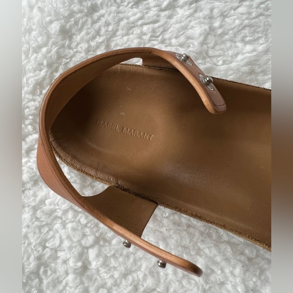 Isabel Marant Enavy Embellished Flat Sandals - Picture 5 of 8